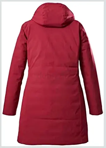 Stylish Burgundy Womens Winter Coat