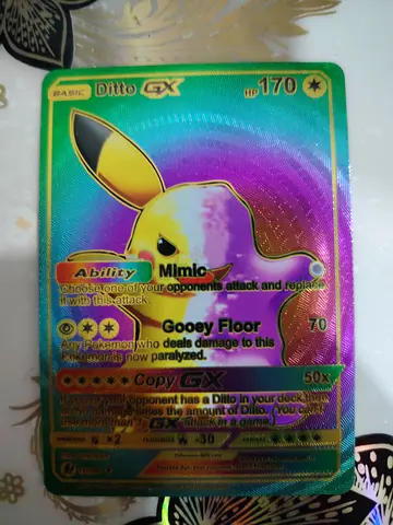 Ditto GX Pokémon Card