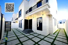 Villa for sale in Al Zahia, Ajman, with 7 bedrooms, 3 living rooms, and a majlis, at an excellent pr