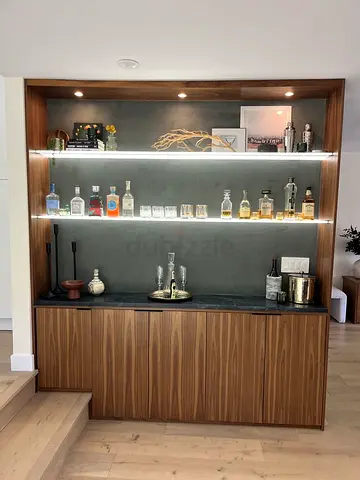 Custom-designed bar table
