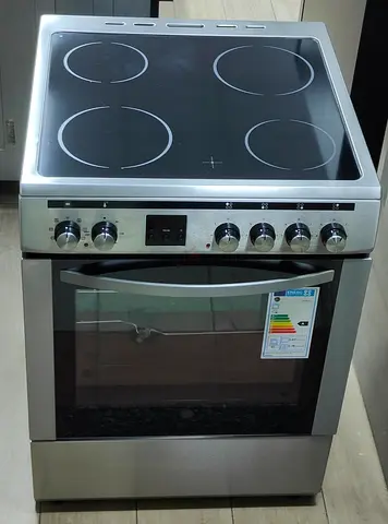 Hoover latest electric ceramic stove 4 hobs oven fan cooking range 60x60 cooker