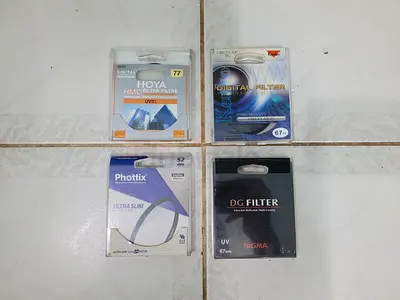 Barely used like new Camera Lens Filters