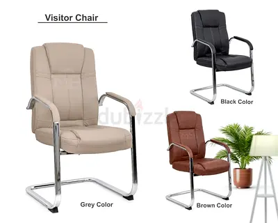 Brand New Leather Guest Office Chair