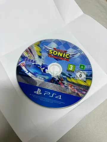 Team sonic racing CD ps4 just for 55 AED