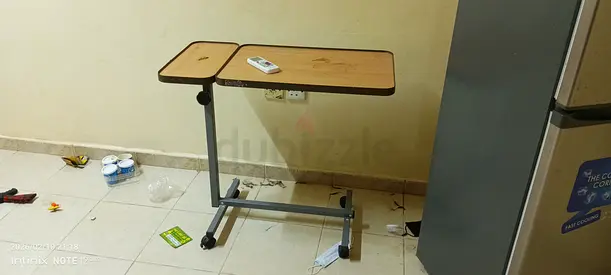 Adjustable Mobile Table for Home or Office