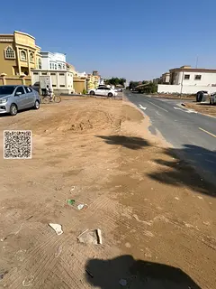 For sale: A prime residential plot in Al Rawda 2 area, Ajman, near to Shaikh Ammar street.