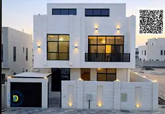 Modern villa with custom finishing, 5 bedrooms and a roof terrace in Al Bahia, Ajman. Price includes