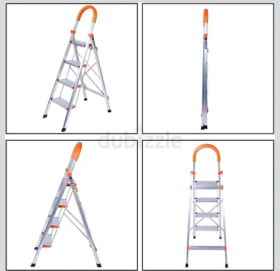 Sturdy 4-Step Folding Ladder