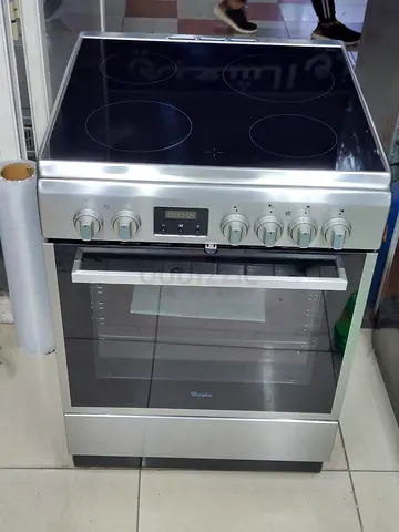 Whirlpool Electric Ceramic 4 hobs cooking range oven fan stove 60x60 cooker