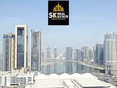 BRIGHT 1BHK APARTMENT+GYM -SWIMMING POOL FREE WITH SEA VIEW EASY EXIT TO DUBAI
