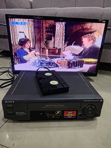 Sony vhs player