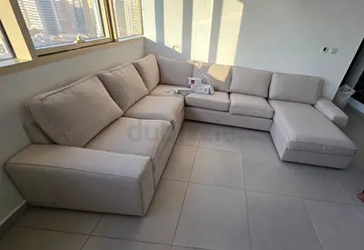 Brand new condition ikea big ushape sofa kivik sofa beige