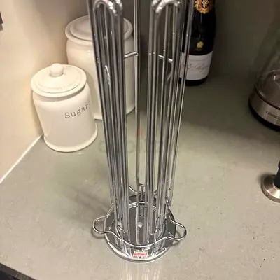 Nespresso Pod  Cup Holder – Tavola Swiss Chrome Stand