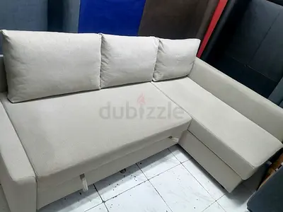 Comfortable L-Shaped Sofa with Storage