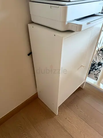 White Cabinet for Storage