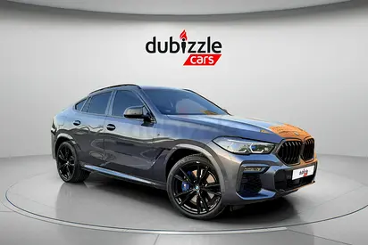 AED 3191/month | 2022 BMW X6 M50i | GCC Specs | Ref#427918