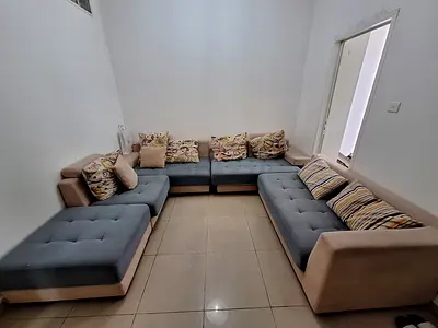 Comfortable L-Shaped Sofa Set