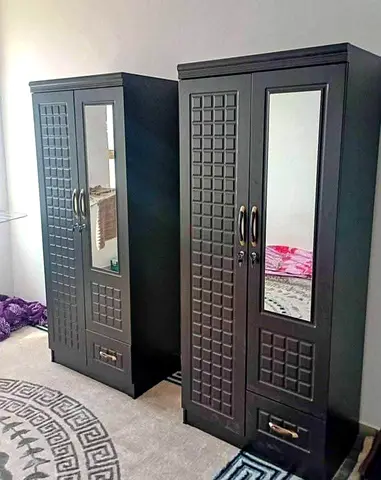 Stylish Wardrobes with Mirror and Storage