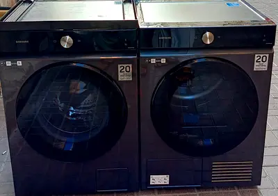 Samsung Latest Model 11.5kg Washer And 9Kg Bespoke Model Separate Washer And Dryer set for Sale