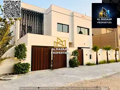 Al Rawda villa, freehold, private swimming pool, directly in front of the mosque, includes electrici