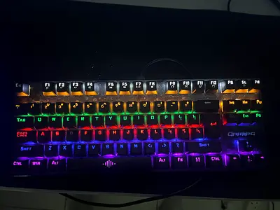 ONIKUMA RGB Gaming Keyboard – Good Condition – 70 AED