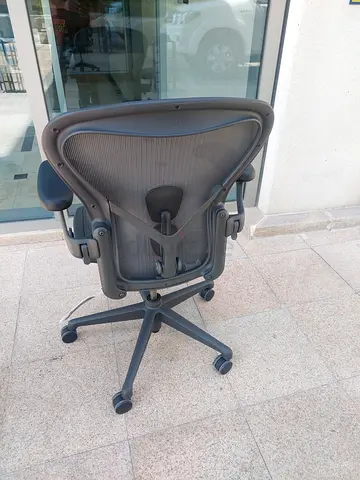 Newest Version Remastered Herman Miller Aeron Chair Full Option Black Size B  C available