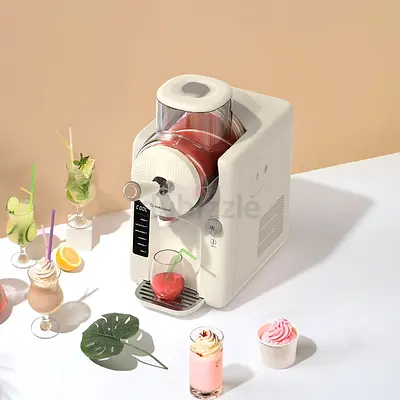 Nutricook Frost Ice Cream Maker – 2-in-1 Soft Serve  Slushie Machine with Built-In Compressor