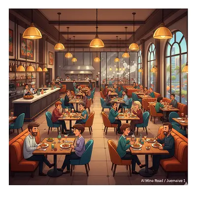 Fully Equipped Restaurant for Sale – 8,000 Sq. Ft