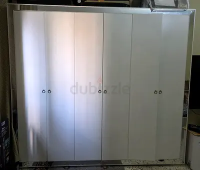 Modern White Wardrobe with Sleek Design