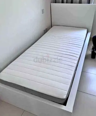 Ikea malam single bed (90*200)with  an IKEA mattress