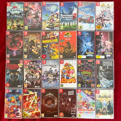 Nintendo switch games 120 dhs