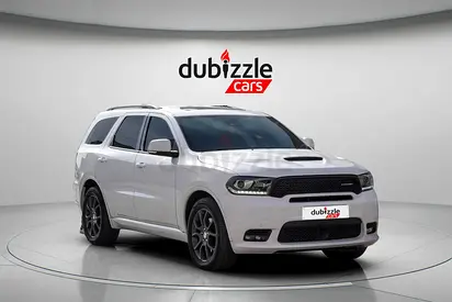 AED 1073/month | 2018 Dodge Durango  | GCC Specs | Ref#416213