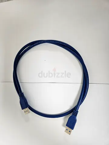 Blue USB 3.0 Cable 100 cm long