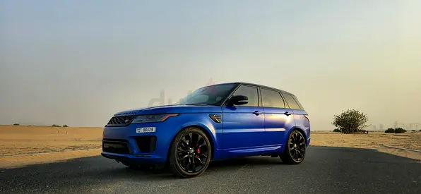 MATT CHROME BLUE FULL OPTION - ZERO DEPOSIT AVL