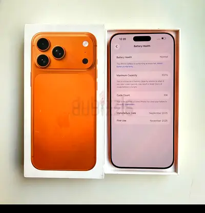 Apple iPhone 17 pro max cosmic Orange 512 GB