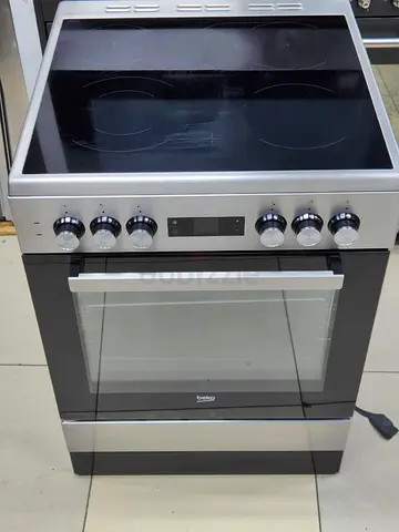 Beko latest model full electric ceramic 4 hobs cooking range oven fan stove 60x60 cooker