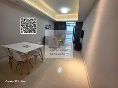 Beautiful and fully furnished 1-BHK apartment for yearly rent in Gulfa Tower, modern amenities like