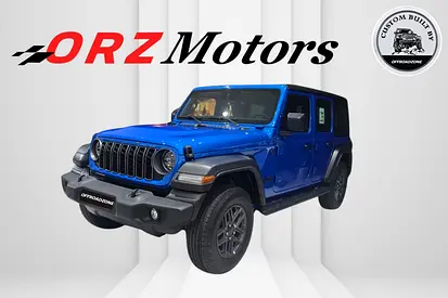 BRAND NEW | DEALER 3 YRS WTY - 2026 JEEP WRANGLER 4DR SPORT HYDRO BLUE (2.0L)