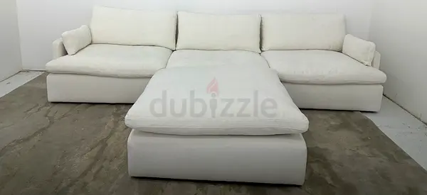 Feather 🪶 filled cloud sofa