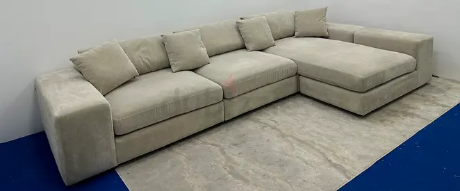 Eichholtz brand lshape sofa