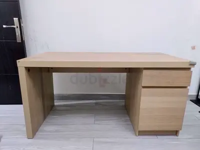 Sturdy Wooden Study Table with Drawer
