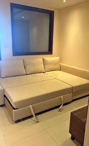 Comfortable L-Shaped Sofa Bed