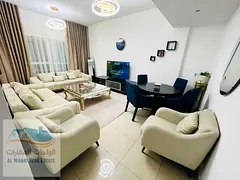 Now available: a fully furnished apartment, a prime opportunity for upscale living in the Al Khan ar