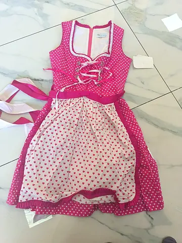 Authentic Bavarian Dirndl Dress for Oktoberfest
