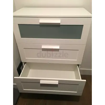 Modern White Chest of Drawers