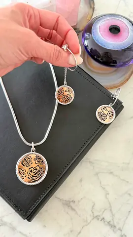 Italian Designer Piangonda  18k gold and silver set