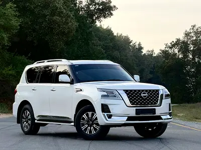 NISSAN PATROL LE TITANIUM (V6) 2024 GCC 
Still under agency warranty till 2029
And 3 more FREE SERVI