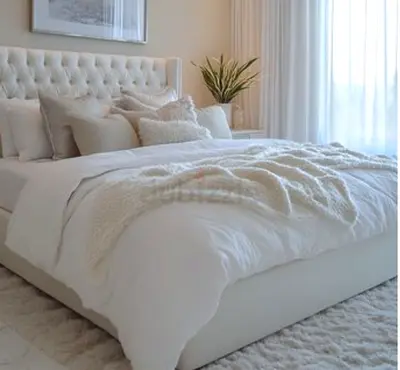 Elegant beautiful 200*200 super king size Bed