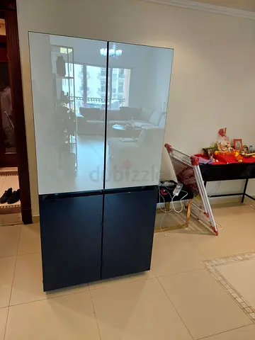 New Bespoke Samsung Model 4 Door Refrigerator Customizable Design Colour Panel