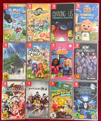 Nice switch games 85 dhs